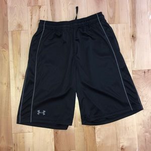“Under Armour” Black, Comfy Athletic Shorts